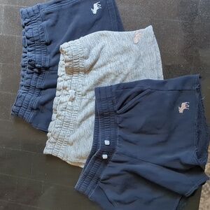 Abercrombie kids 9/10 shorts 3 pairs!